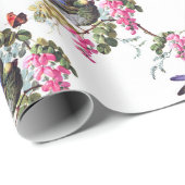 Vogelpatroon Cadeaupapier (Rol Hoek)