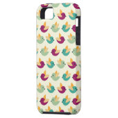 Vogelpatroon Case-Mate iPhone Case (Achterkant Links)