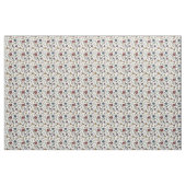 vogelpatroon en bloemen stof (Yard (91,4 cm))