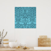  vogelpatroon en konijnenpatroon, poster (Keuken)