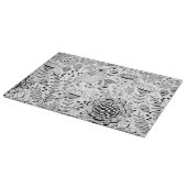 Vogelpatroon en patroon van doedelen snijplank (Hoek)