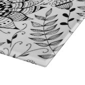 Vogelpatroon en patroon van doedelen snijplank (Hoek)