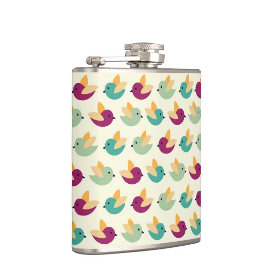 Vogelpatroon Heupfles (Rechts)