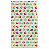 Vogelpatroon Klein Cadeauzakje (Achterkant)