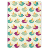 Vogelpatroon Klembord (Achterkant)