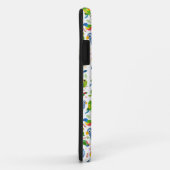 vogelpatroon, kleurrijk parkietpatroon Case-Mate iPhone case (Achterkant/rechts)