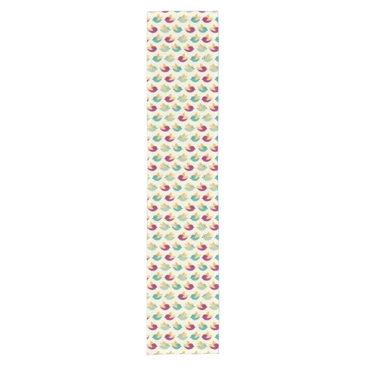 Vogelpatroon Korte Tafelloper (Voorkant)