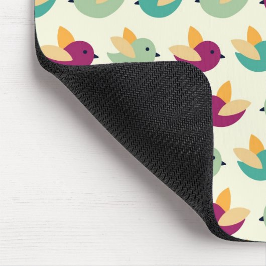 Vogelpatroon Muismat (Hoek)