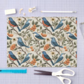  vogelpatroon naadloos tissuepapier (Craft)