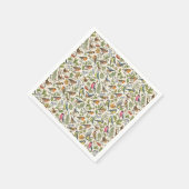 Vogelpatroon Servet (Hoek)