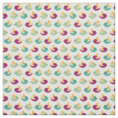 Vogelpatroon Stof (Swatch)