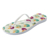 Vogelpatroon Teenslippers (Schuin)
