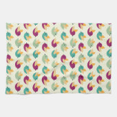 Vogelpatroon Theedoek (Horizontaal)