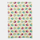 Vogelpatroon Theedoek (Verticaal)