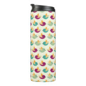 Vogelpatroon Thermosbeker (Geroteerd rechts)