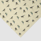 Vogelpatroon Tissuepapier (Detail)