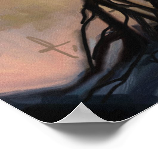 Vogelpersoon Poster (Hoek)