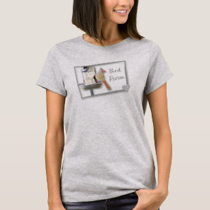Vogelpersoon T-shirt