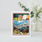  vogelpest, Blanc-mange Egg & Baking Po Briefkaart (Staand voorkant)