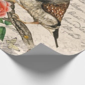  vogelpest Butterflies Ephemera ontkoppeling Cadeaupapier (Hoek)