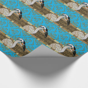 vogelpest cadeaupapier