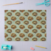 vogelpest en ontkoppeling van eieren tissuepapier (Craft)