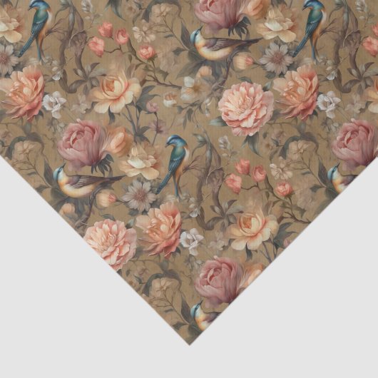  vogelpest tissuepapier (Detail)