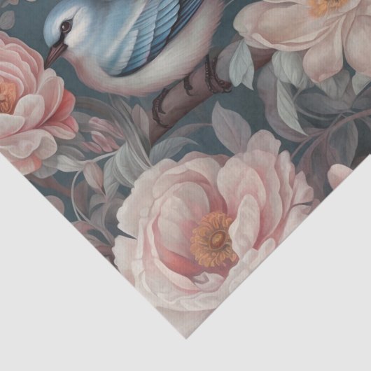  vogelpest tissuepapier (Detail)