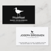 vogelpictogram visitekaartje (Voorkant / Achterkant)