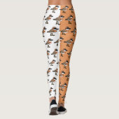 vogelpikbare siberische zandverstuiver leggings (Achterkant)