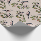  vogelplukpapier cadeaupapier (Hoek)