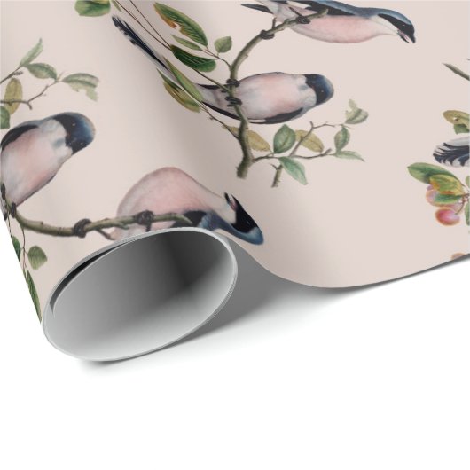  vogelplukpapier cadeaupapier (Rol Hoek)