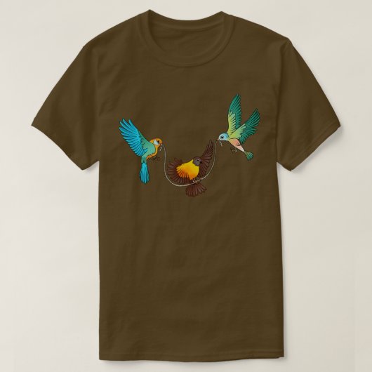 Vogelpomphelling T-shirt (Design voorkant)