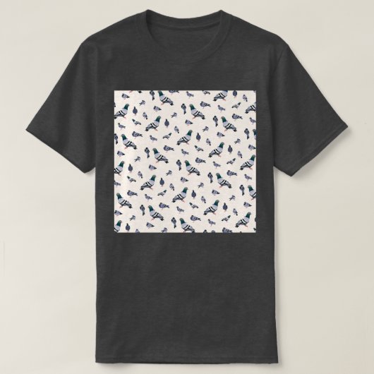 Vogelpoo T-shirt (Design voorkant)