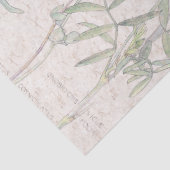  vogelpootflespapier tissuepapier (Detail)