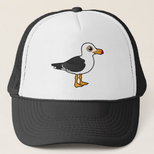 vogelpootmeeuw trucker pet