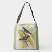 vogelprint crossbody tas (Achterkant)