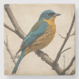  Vogelprint Stenen Onderzetter