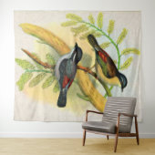 vogelprint wandkleed (In Situ (horizontaal))