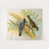 vogelprint wandkleed (Voorkant (horizontaal))