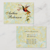  vogelprofiel visitekaartje (Voorkant / Achterkant)