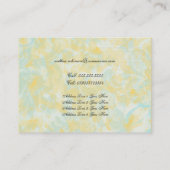  vogelprofiel visitekaartje (Achterkant)