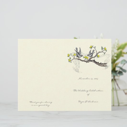 vogelprogramma en grijs weddenschap (Staand voorkant)