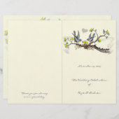  vogelprogramma en grijs weddenschap (Voorkant / Achterkant)