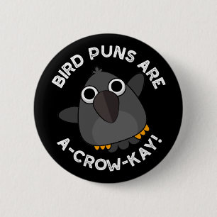 VogelPunen zijn een schimmeltje-kei-giertje-pun-do Ronde Button 5,7 Cm