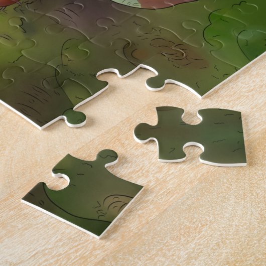 Vogelpuzzel Legpuzzel (Zijkant)