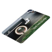 Vogelreflectie in witte wandbanden van Chrome Magneet (Linkerzijde)