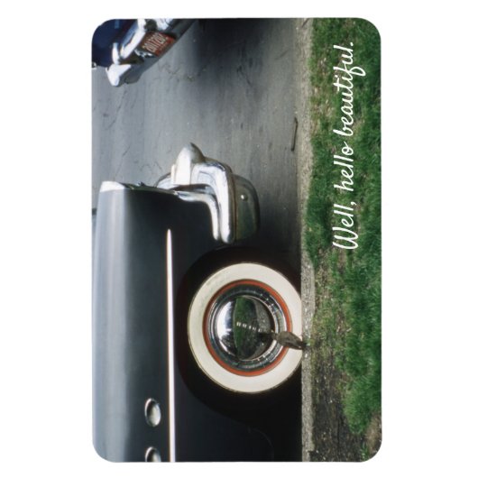 Vogelreflectie in witte wandbanden van Chrome Magneet (Verticaal)