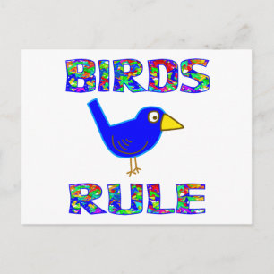 VOGELREGELING BRIEFKAART
