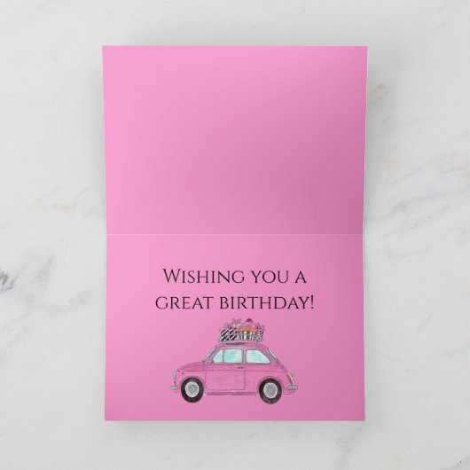 vogelretro-fiat 500 kaart (Binnen)